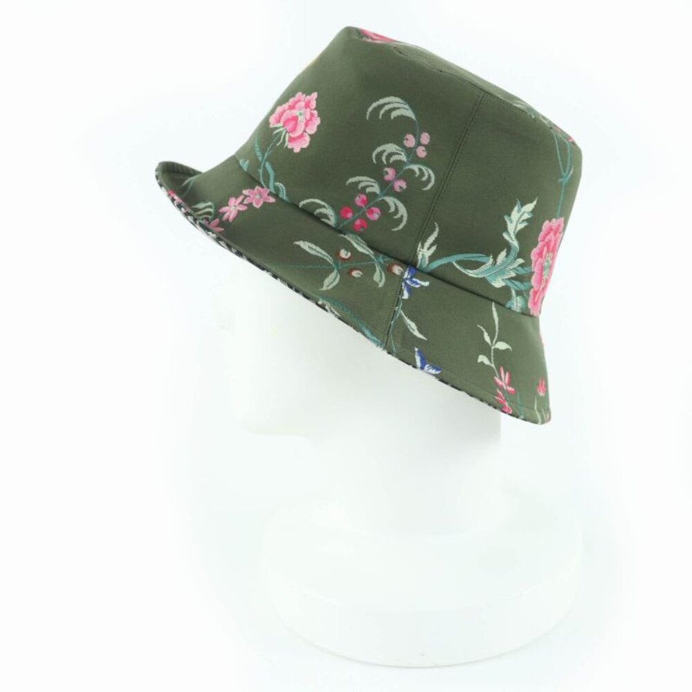 Christian Dior 32 Pfl923 I153 Teddy-D Oblique Reversible Bucket Hat Khaki 56 - Picture 4 of 10